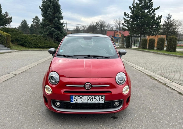 Fiat 500 cena 49900 przebieg: 16518, rok produkcji 2021 z Żory małe 154